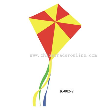 Traditional shape with long tail Diamond Kite from China